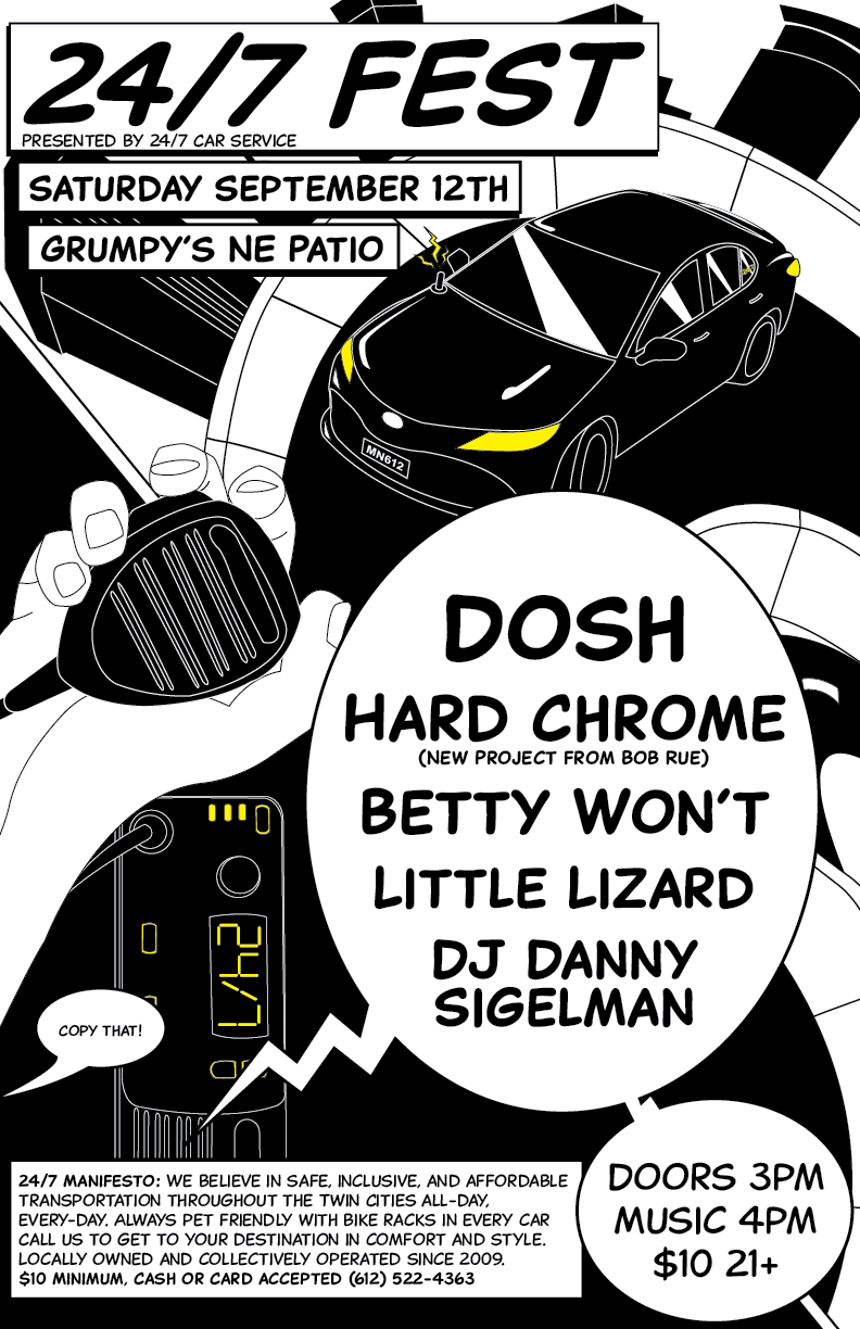 24/7 show poster